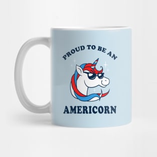 Proud To Be An Americorn Mug